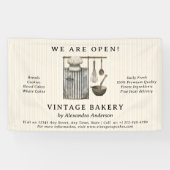 エレガントヴィンテージシェフの設備ベーカリー 横断幕 (横)