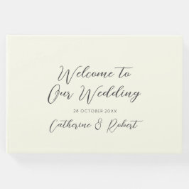 エレガントヴィンテージシックなブルーの馬トイル結婚ズ ゲストブック