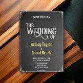 エレガントヴィンテージシャルボ華美ーレトロ結婚ズ 招待状