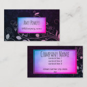 エレガントヴィンテージスタイルカスタム名刺 名刺 (正面/裏面)