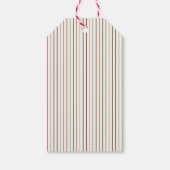 エレガントヴィンテージストライプ ギフトタグ (裏面)