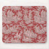 エレガントヴィンテージダークレッド マウスパッド (正面)