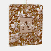 エレガントヴィンテージテラコッタ保フローラ セラミックオーナメント (右)