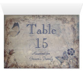 エレガントヴィンテージテーブル席名カード (内部横(下))