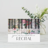 エレガントヴィンテージトレンディーガーリー発表会 招待状 (スタンド正面)