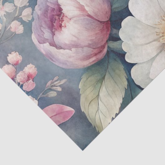 エレガントヴィンテージドリーインスパイアミーフローラエフェメラ 薄葉紙 (詳細)