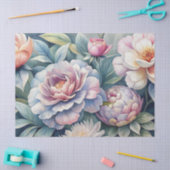 エレガントヴィンテージドリーインスパイアミーフローラエフェメラ 薄葉紙 (クラフト)