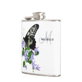 エレガントヴィンテージバタフライ名 フラスク (左)