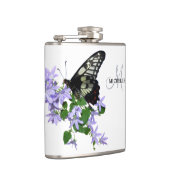 エレガントヴィンテージバタフライ名 フラスク (右)