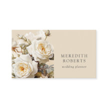 エレガントヴィンテージバラクリーム水平