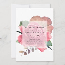 エレガントヴィンテージバラバチェロレッテ 招待状