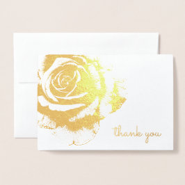 エレガントヴィンテージバラフローラありがとう 箔カード