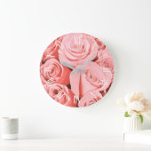 エレガントヴィンテージバラフローラ |壁時計 ラージ壁時計 (ホーム)