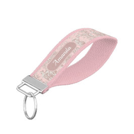 エレガントヴィンテージバラ金ゴールドトイレデジュイ手首 リストバンドキーホルダー