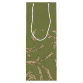 エレガントヴィンテージパタ結婚ーン ワインギフトバッグ (裏面)