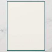 エレガントヴィンテージパビクトリアンンシーズベビーブルーフローラ (裏面)