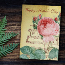 エレガントヴィンテージビクトリアンバラアンティークの音楽ノート