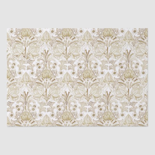 エレガントヴィンテージビクトリアンベージュ 薄葉紙 (正面)