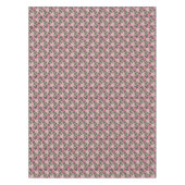 エレガントヴィンテージピンク花バラ花柄 テーブルクロス (正面)