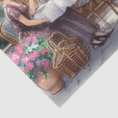 エレガントヴィンテージフランスのベーカリーカフェティッシュペーパー 薄葉紙 (詳細)