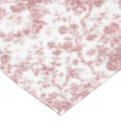 エレガントヴィンテージフランスの刻みフローラトイルピンク テーブルクロス (アングル)
