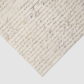 エレガントヴィンテージフランスの手書き文字スクリプト 薄葉紙 (詳細)