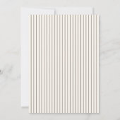 エレガントヴィンテージフローライニシャル庭園の結婚式 招待状 (裏面)