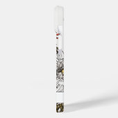 エレガントヴィンテージフローラスクリプト名 Case-Mate iPhoneケース (裏面 / 左)