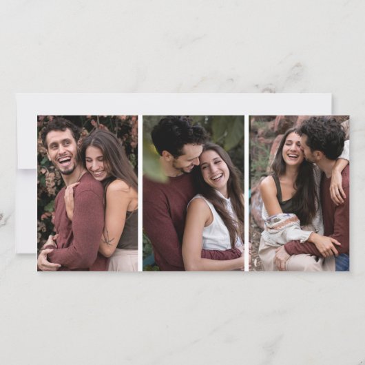 エレガントヴィンテージフローラバラとダスティー・マウヴ結婚ズ セーブザデート (裏面)