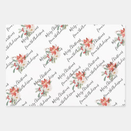 エレガントヴィンテージフローラバラ ラッピングペーパーシート