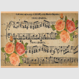 エレガントヴィンテージフローラバラ 薄葉紙