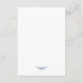 エレガントヴィンテージフローラブ結婚ルー詳細 エンクロージャーカード (裏面)