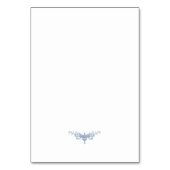 エレガントヴィンテージフローラブ結婚ルー テーブルナンバー (裏面)