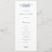 エレガントヴィンテージフローラブ結婚ルー プログラム (正面)