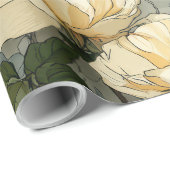 エレガントヴィンテージフローララップ紙 | 植物学の ラッピングペーパー (ロールコーナー)