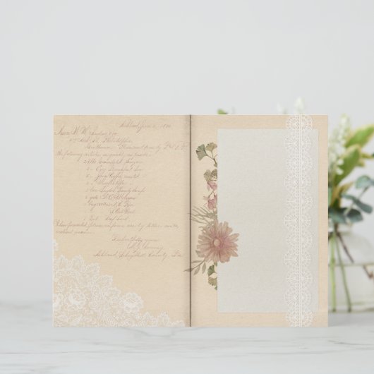 エレガントヴィンテージフローラ履歴ページの表示 (スタンド正面)