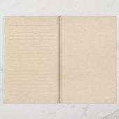 エレガントヴィンテージフローラ履歴ページの表示 (裏面)