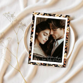 エレガントヴィンテージフローラ結婚式招待状 招待状