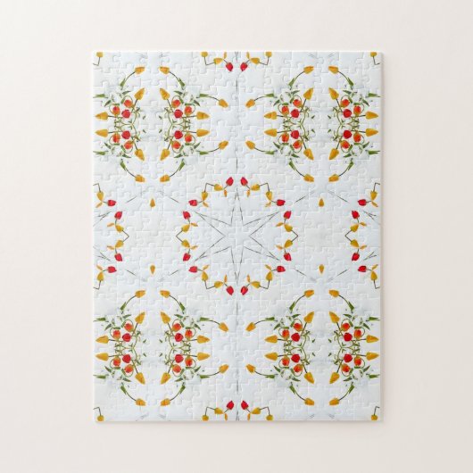 エレガントヴィンテージフローラ ジグソーパズル (縦)