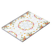 エレガントヴィンテージフローラ ノートブック (左側)