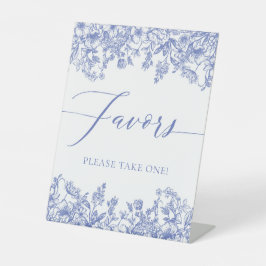 エレガントヴィンテージブビクトリアンルーのフローラの好意サイン 台座サイン