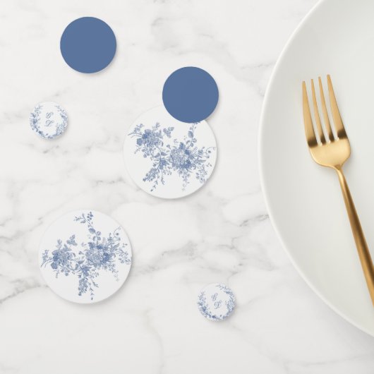 エレガントヴィンテージブフランスのルーフローラジュイ コンフェッティ (グループ)