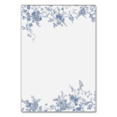 エレガントヴィンテージブフランスのルーフローラジュイ テーブルナンバー (裏面)