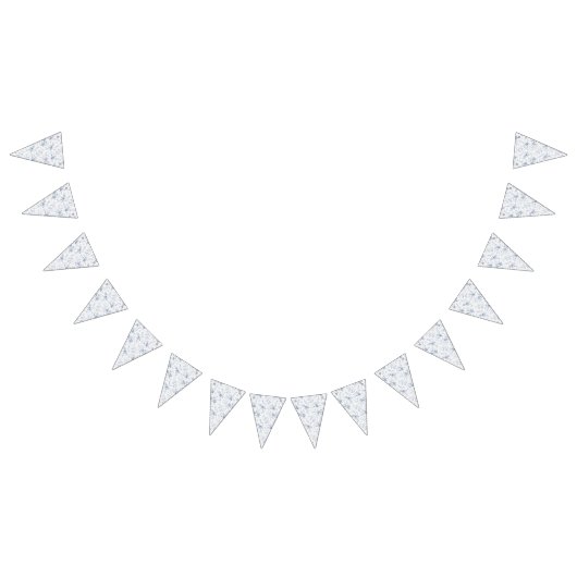 エレガントヴィンテージブフランスのルーフローラジュイ バンティングフラッグ (全)