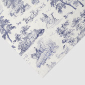 エレガントヴィンテージブフランスのルーホース狩りトワール 薄葉紙 (詳細)