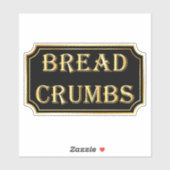 エレガントヴィンテージブラックと金ゴールドパントリーラベル シール (シート)