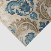 エレガントヴィンテージブルーの切り離 薄葉紙 (詳細)