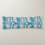 エレガントヴィンテージブルーターコイズレイクトワルドジュイ ボディピロー (裏面)