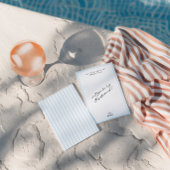 エレガントヴィンテージブルー花嫁プロポーザル・カード 招待状