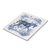 エレガントヴィンテージブ素朴ルーホースフローラトイル タイル (側面)